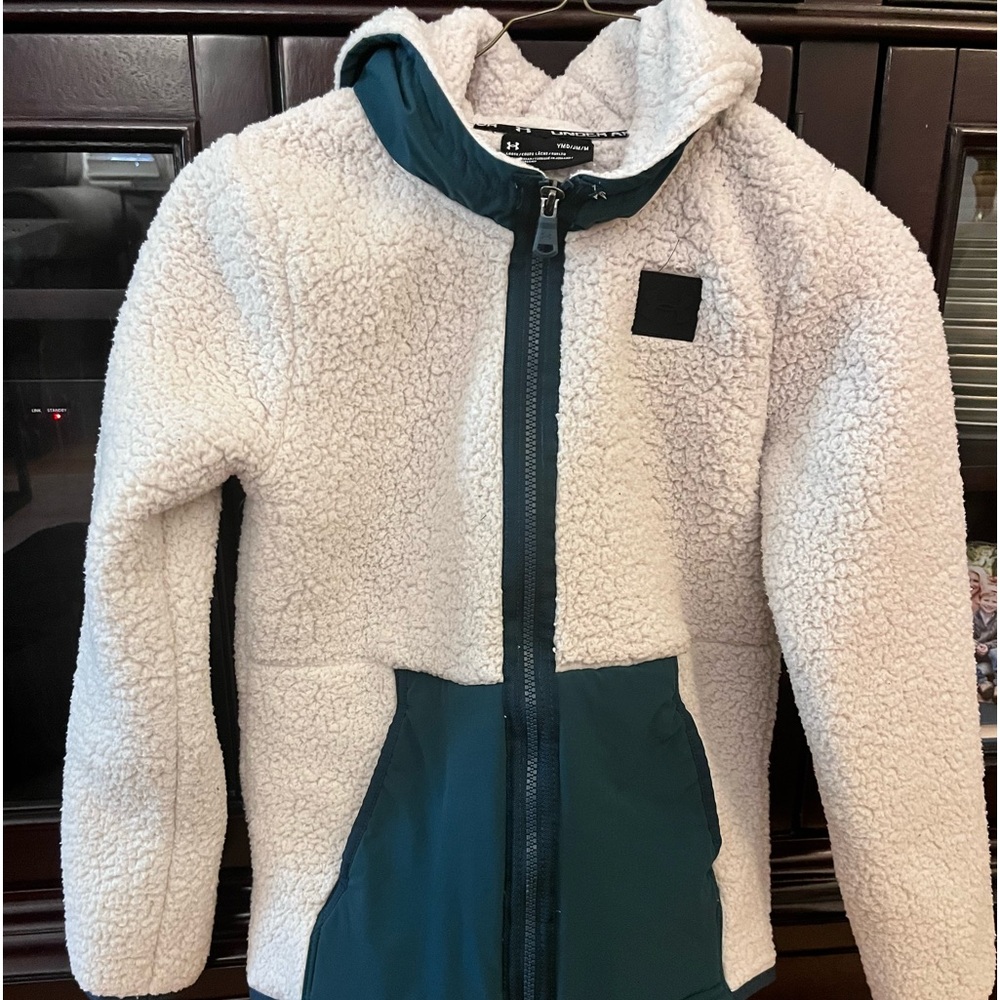 Under Armour boys Ivory jacket